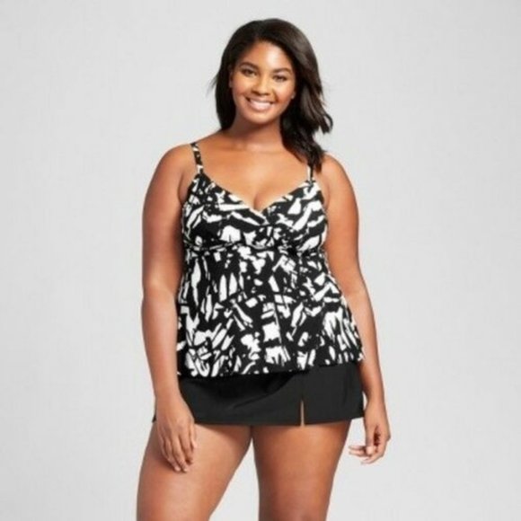 Aqua Green Swim Nwot Aqua Green Swim Tankini Top Size 2w 26w Poshmark